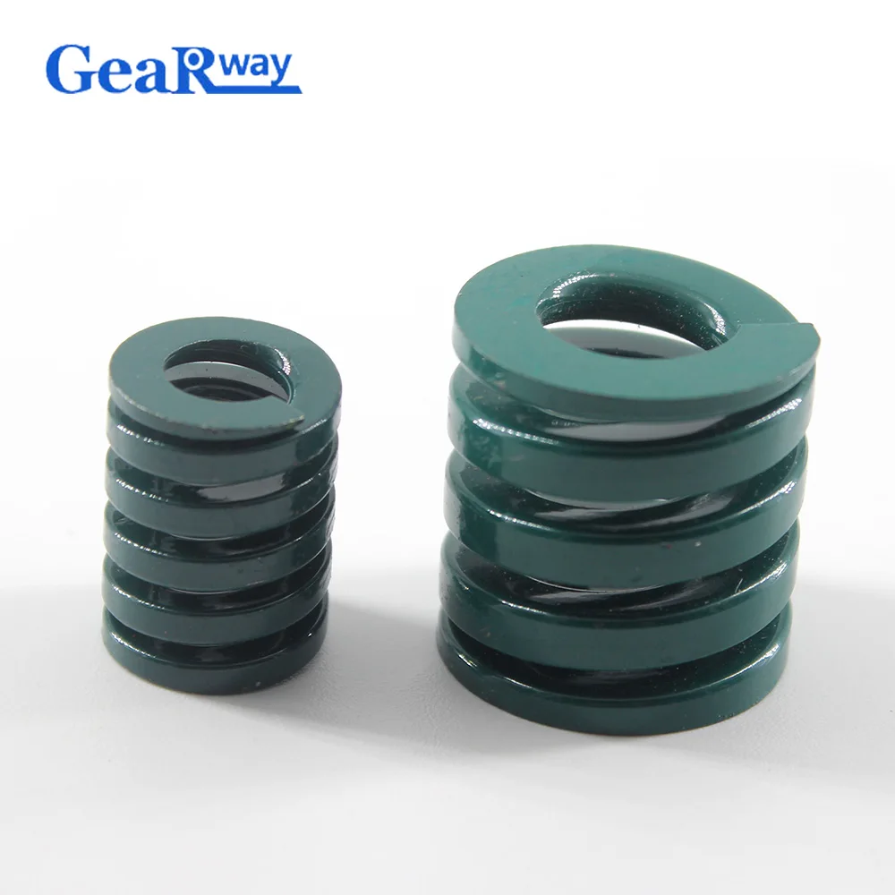 Зеленая штамповочная пружина Gearway длинная TH35x35/35x4 0/35x4 5/35x6 0/35x65 мм коэффициент