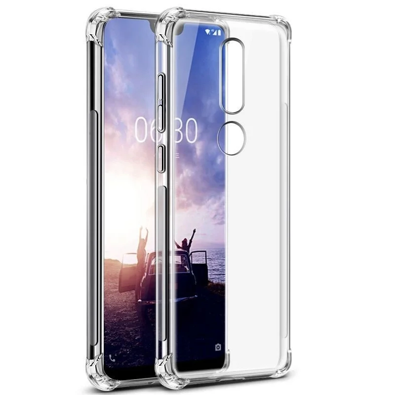 Гибкий ТПУ силиконовый чехол для Nokia 7 1 5 2 3 6 Plus 8 Sirocco простой ударопрочный Coque Funda |