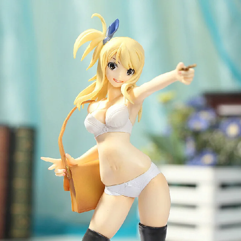 23 см аниме Люси шаржа PVC хартфилия Аниме Косплей Хвост Феи рисунок игрушки |