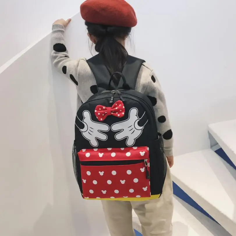 Рюкзак для подгузников в классическом стиле с изображением Минни и Микки Мауса