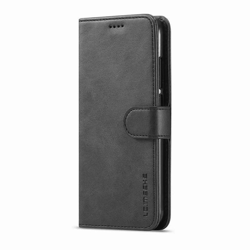 Черный Xiaomi Mi A2 Lite чехол кожаный Винтажный чехол для телефона s On Xiaomi Mi A2 Lite чехол Флип Магнитный кошелек чехол s для Funda Xiaomi Mi A2 - Цвет: Черный