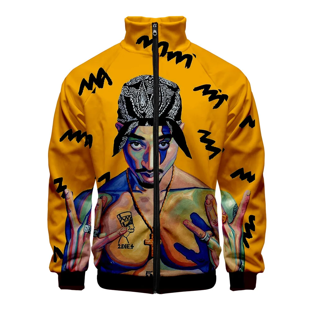 2pac Rapper Mans куртки и пальто Harajuku уличная мужская куртка в стиле хип хоп весна 2019 Blouson