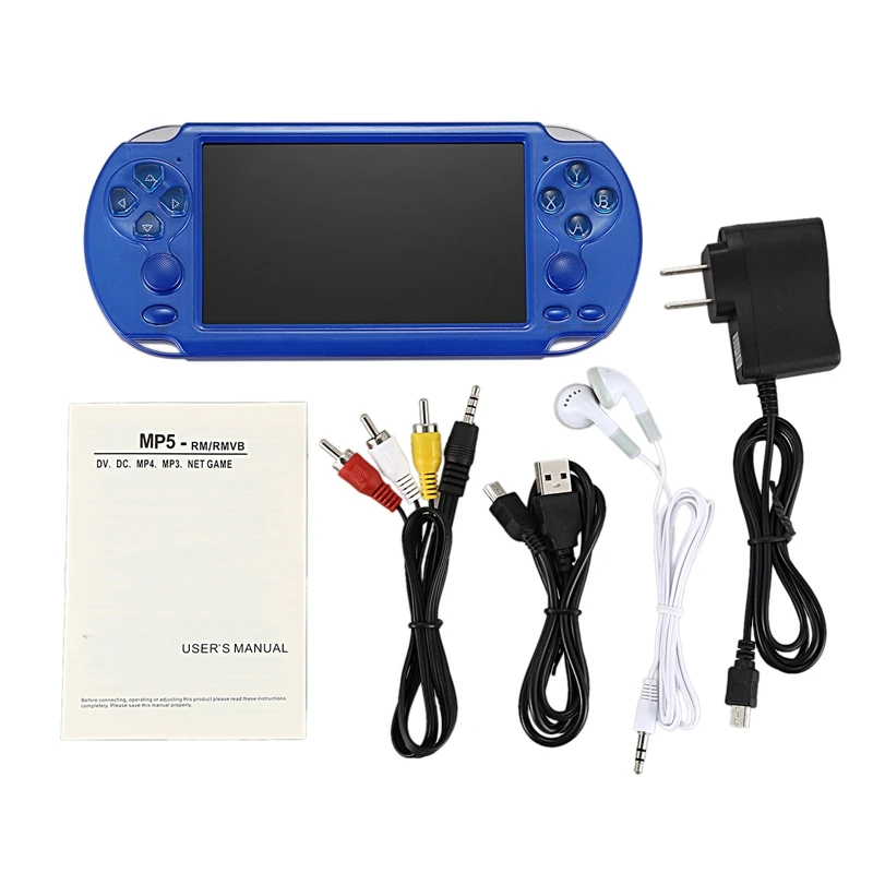 X9-S 5,1 дюймовый экран Портативный игровой плеер 8G 10000 игры ТВ выход с Mp3/кинокамерой Мультимедиа Видео ретро мини игры Conso