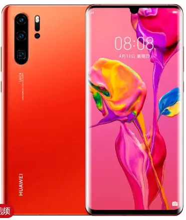 8G 256G Orange DHL, быстрая, HuaWei P30 Pro, мобильный телефон Kirin 980, Android 9,1, 6,47 дюймов, 2340X1080, 8 Гб ram, 512 ГБ rom, МП, NFC, отпечаток пальца, QI - Цвет: 8G 256G Orange