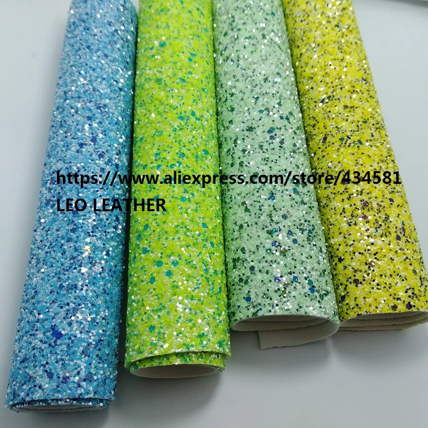 2 шт. 21x29 см Коренастый Блеск кожи Ткань, ПУ блеск кожи для DIY аксессуары 3s19