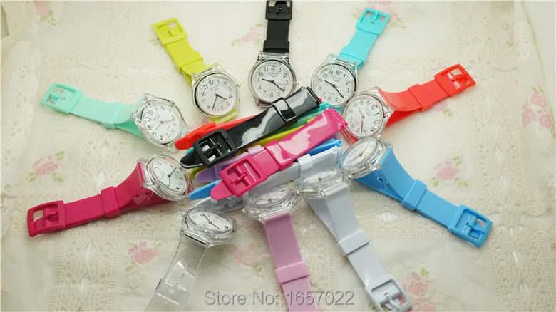 Часы наручные женские кварцевые с прозрачной оболочкой подарок для студентов