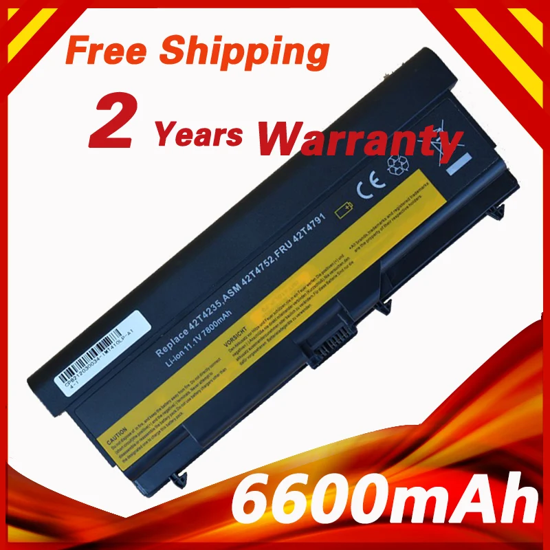 Аккумулятор для ноутбука Lenovo 42T4235 ASM 42T4752 ThinkPad E50 L410 L412 L420 L510 L520 T410 T410i T420 T510 T520 T510i W510