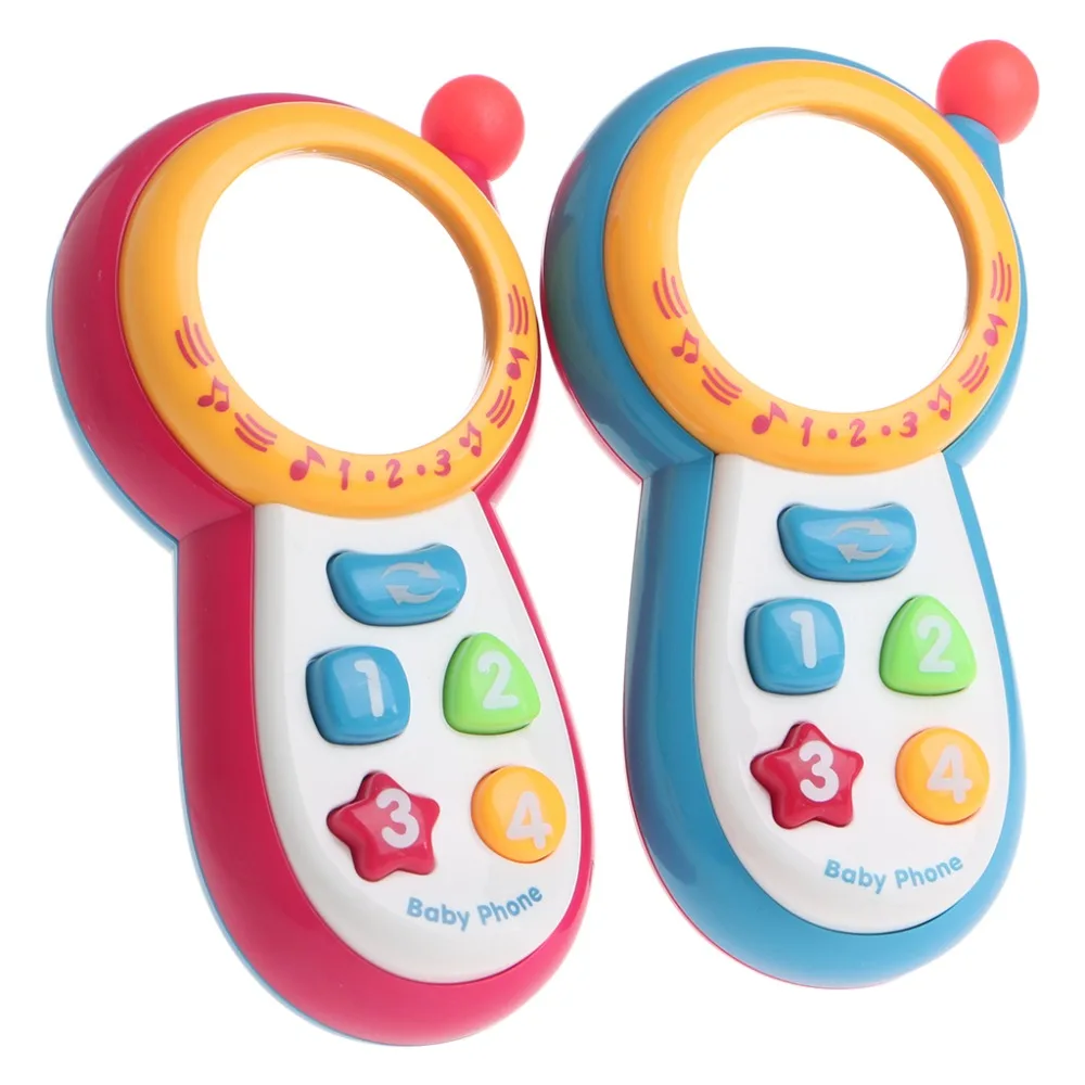 

Baby Kids Learning Study Musical Sound Cell Phone Educational Mobile Toy Phone