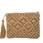 Богемная плетеная пляжная сумка с кисточками, Женская Плетеная соломенная сумка с бахромой, ручная работа, клатчи на каждый день, вязаная плетеная летняя сумка в стиле бохо