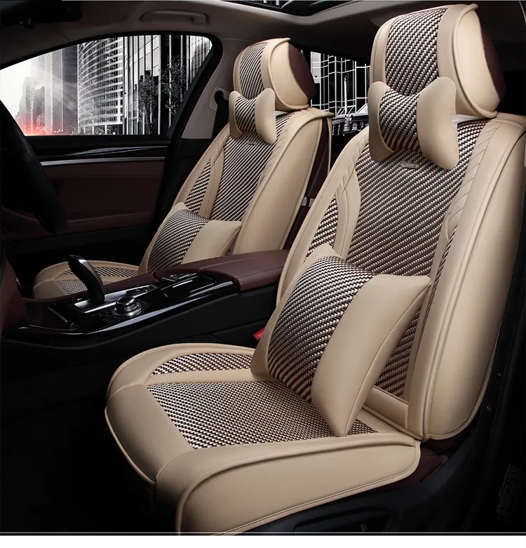 

Новинка! Полный комплект чехлов на автомобильные сиденья для Mitsubishi Outlander 5 мест 2018-2010, прочные чехлы на сиденья для Outlander 2017, бесплатная доста...