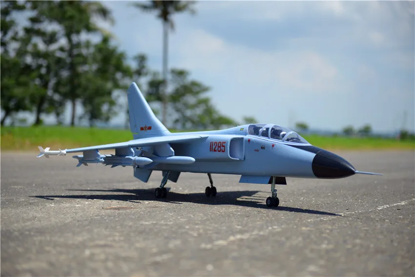 Китай airfighter JH7A FBC-1 RC самолет 90 мм Металл EDF модель самолета