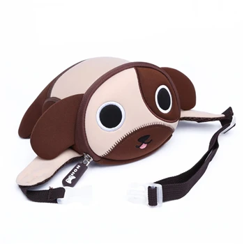 Поясная сумка NOHOO 3D мультфильм сумка поясная лев путешествия дети мини сумка Высокое качество водонепроницаемый мешок - Цвет: Dog