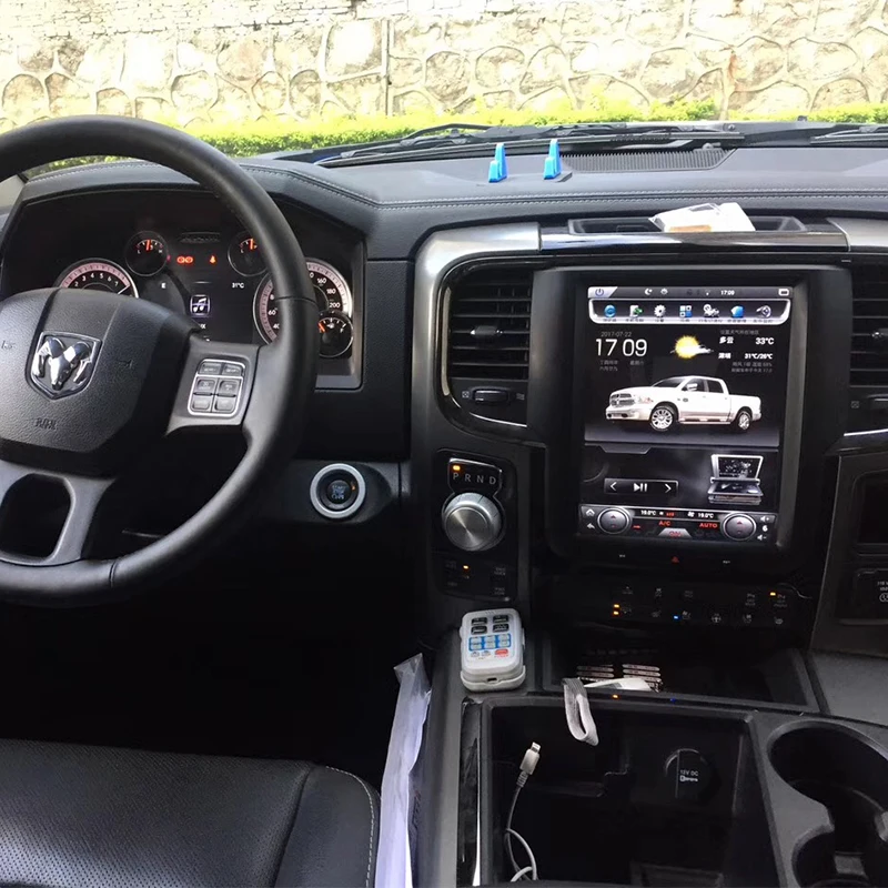 1" Тесла android-автомагнитолы gps навигации мультимедийный плеер для Dodge Ram- Авто Стерео вертикальный Экран 2 ГБ+ 32 ГБ