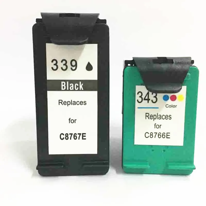 

Vilaxh 339 совместимый картридж Замена для HP 339 343 для Photosmart 475 2575 2610 8150 Deskjet 460 5740 5745 принтер