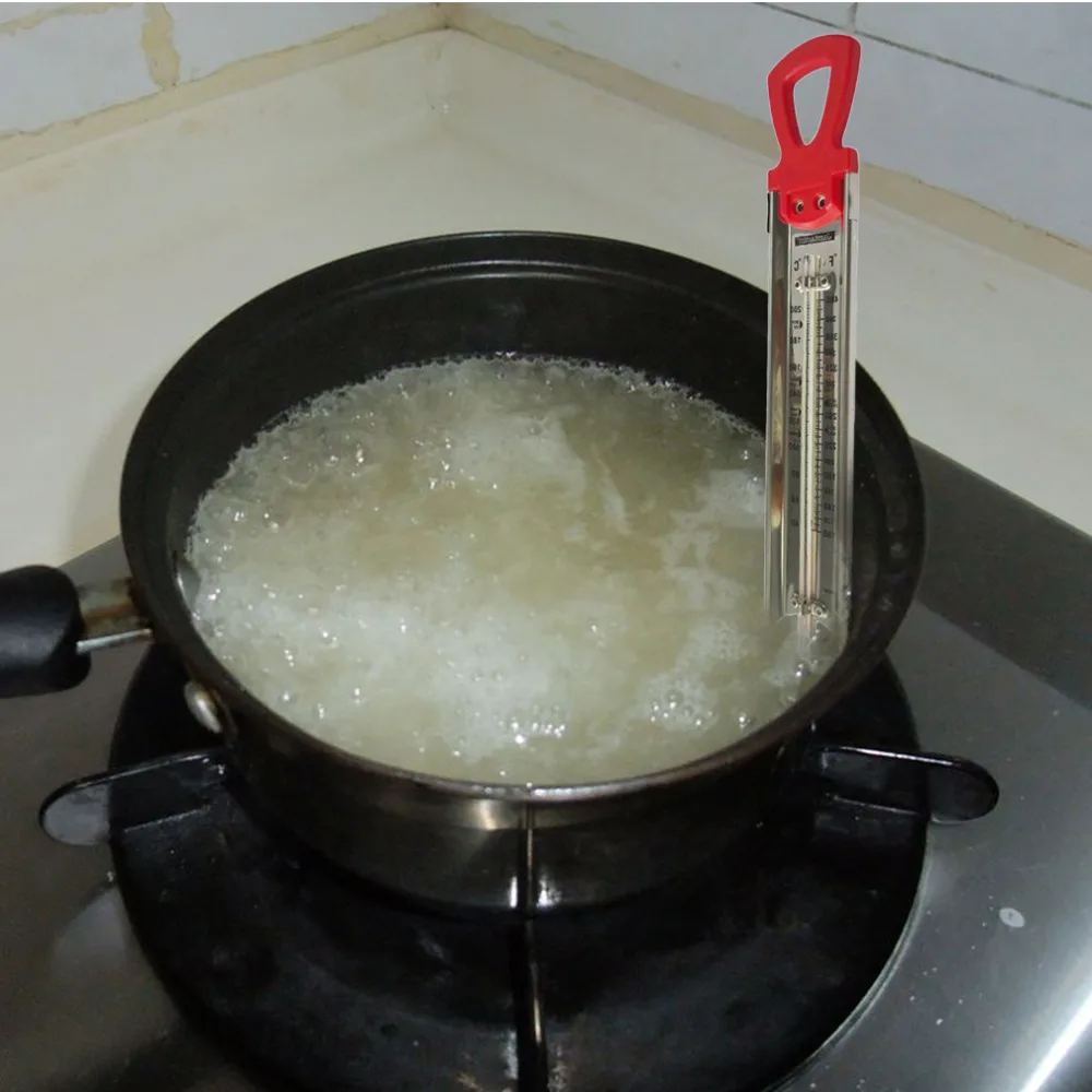 1 шт. Кухонный Термометр для приготовления пищи из нержавеющей стали 40 200 градусов