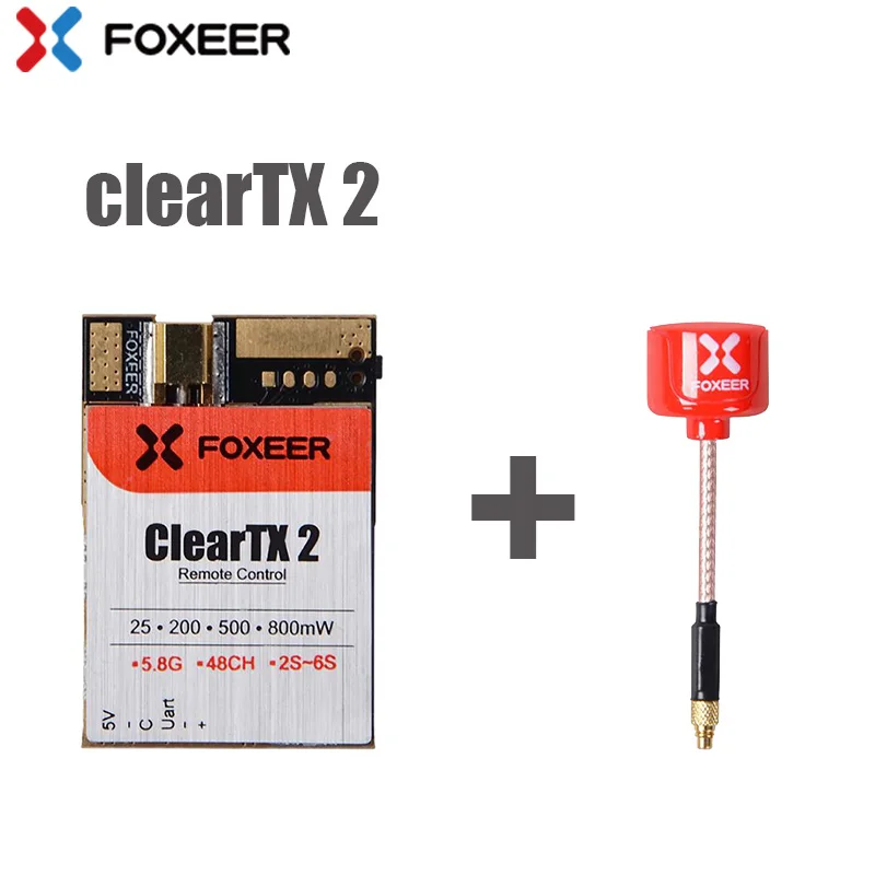 Новинка модель высокого качества Foxeer cleartx/ClearTX2 5 8G 48CH 25/200/600 мВт пульт Управление VTx