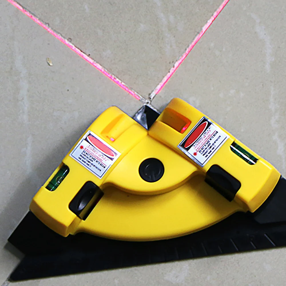 

Right Angle Two Lengthened 90 Degree Vertical Horizontal Laser Line Projection Square Level Laser Level laser Measurement Tool