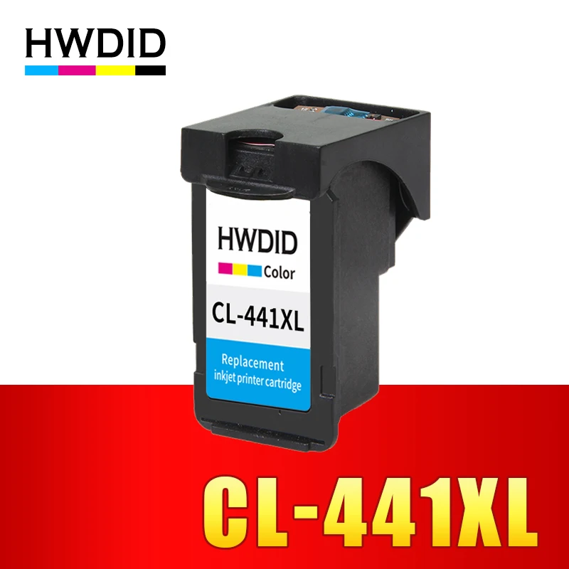 HWDID CL 441 сменный чернильный картридж для Canon CL441 xl PIXMA MG4140 MX394 MG2240 MG3180 4180 MG4280 MX378