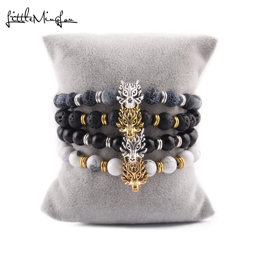Мужские браслеты в античном стиле с изображением дракона и вулкана|mens bracelet bangle|head