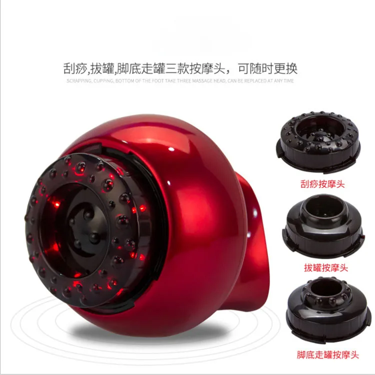 

Electric Scraping Instrument Rechargeable Massager Scraper Body Relaxation Meridian Brush Detoxification Therapy Healthy Care