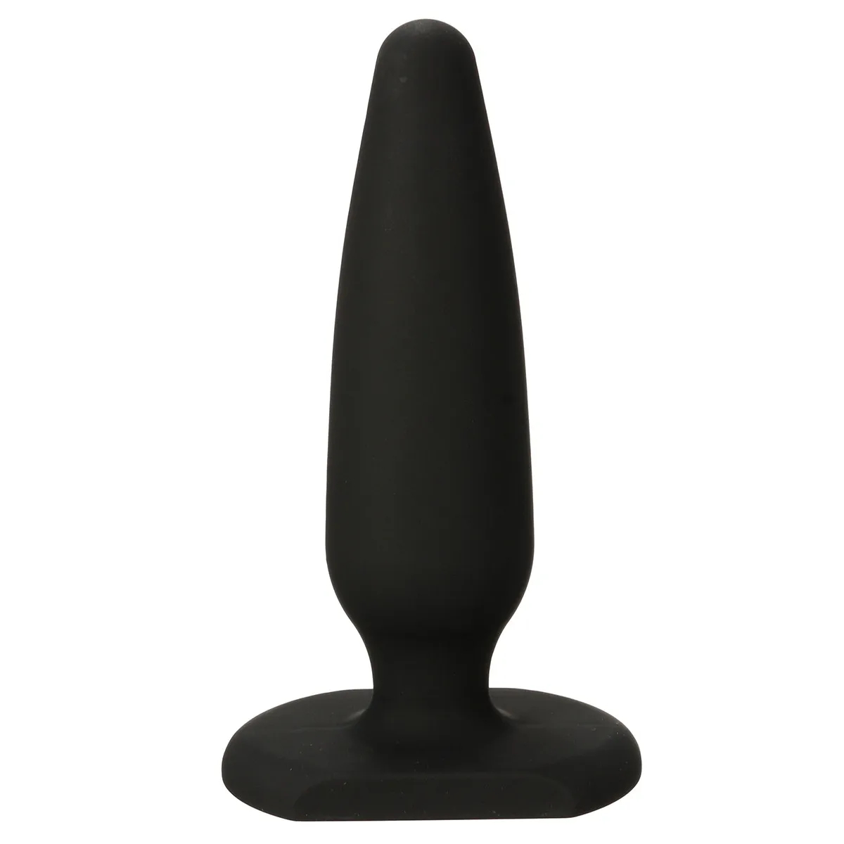 Анальная пробка черного цвета Водонепроницаемая силиконовая большого размера