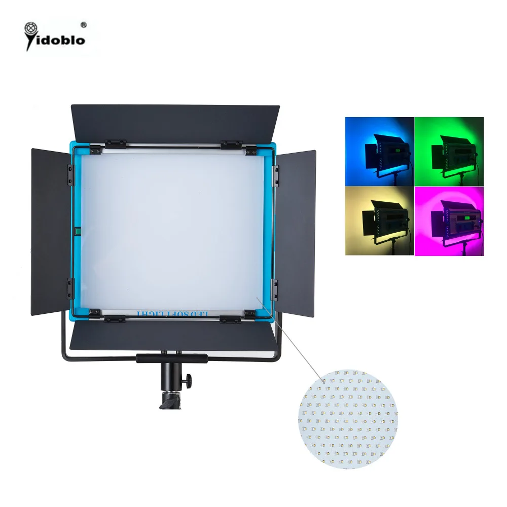 Yidoblo A-1200c RGB ЖК-дисплей светодиодный ная лампа мягсветильник многоцветная