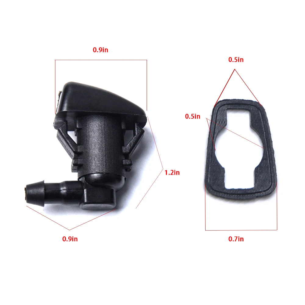 2 шт. насадки для мытья лобового стекла Ford Edge/07 10 Lincoln MKX OEM: 8S4Z 17603 AA 7T4Z A|Лобовые