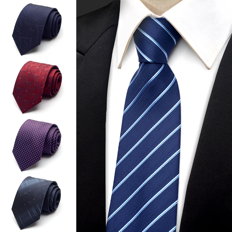 

Новинка 2019, мужской галстук в полоску, ширина 8 см, деловой костюм для встречи, галстук для мужчин в подарочной коробке, 2019