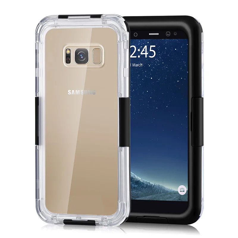 Phone Bag Shell phone cover For iPhone X XS Waterproof Shockproof Dustproof Diving cases Samsung S6 S7 Edge S10 Plus |