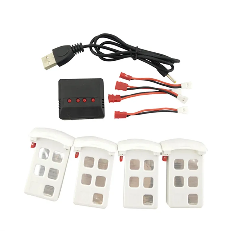 Самолетная ось bll SYMA X5UC/X5UW RC Quadcopter запасные части Аксессуары 3 7 V 500mAh батарея * 4 шт +