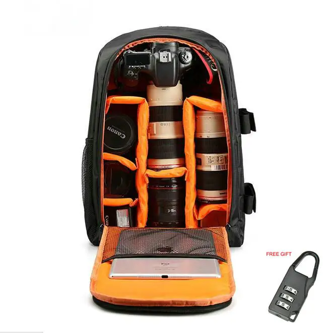 Новинка сумка для камеры чехол рюкзак DSLR SLR Nikon Canon Sony Fuji Pentax Samsung 15 6 'сумка