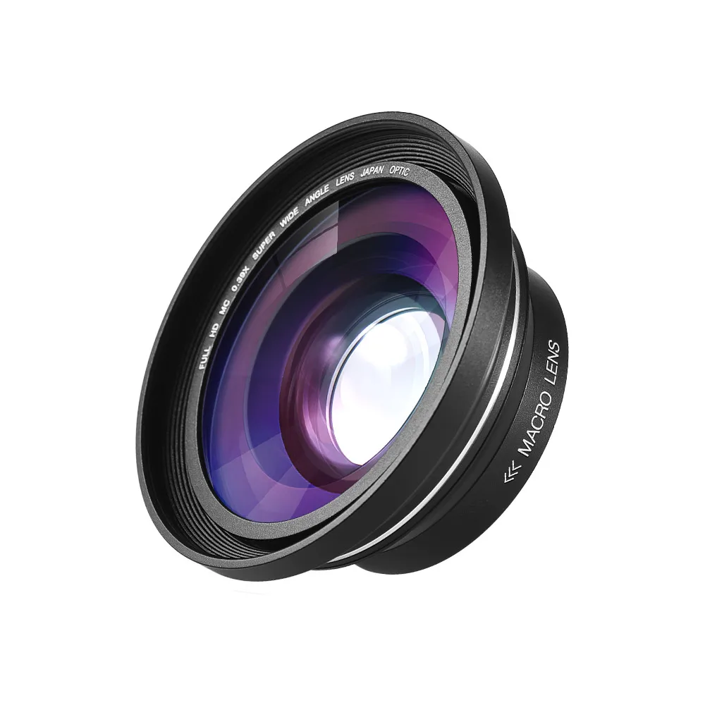 30 мм 37 0.39X Full HD широкоугольный макрообъектив для цифровой видеокамеры Ordro Andoer |