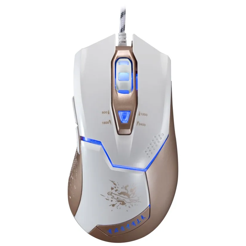 Original Authentic Optical 6D USB Wired Gaming Mouse 6Buttons Game Pro Gamer Computer Mice For PC Laptop High Quality | Компьютеры и