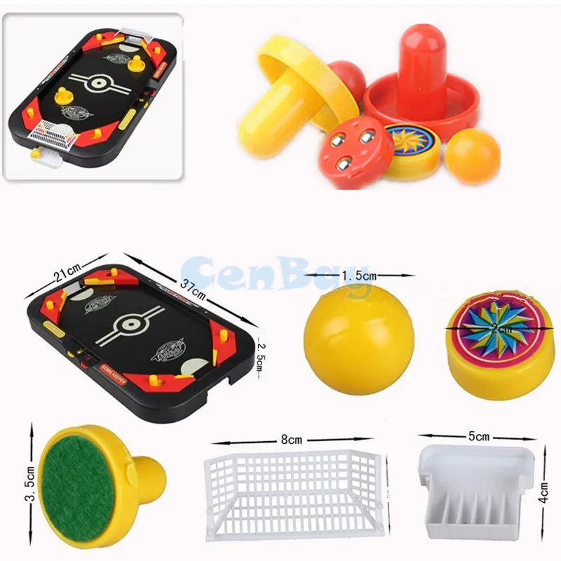 Настольная битва 2 в 1 футбольный и хоккейный Настольный мяч мини футбольная