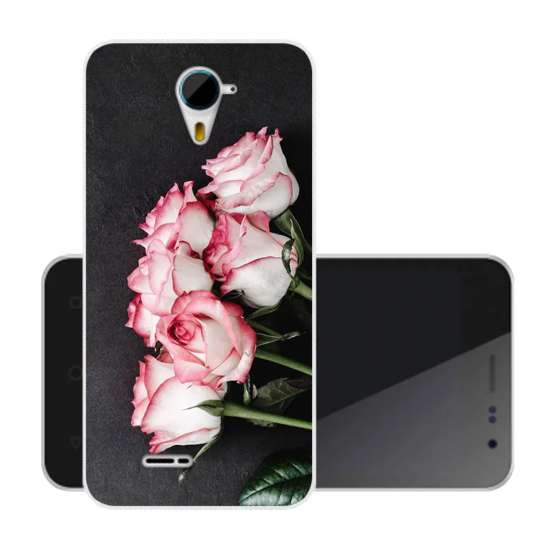 Fanatu 4 5 &quotчехол Micromax Canvas Pace 4G Q415 задняя крышка мягкий TPU силиконовый чехол для