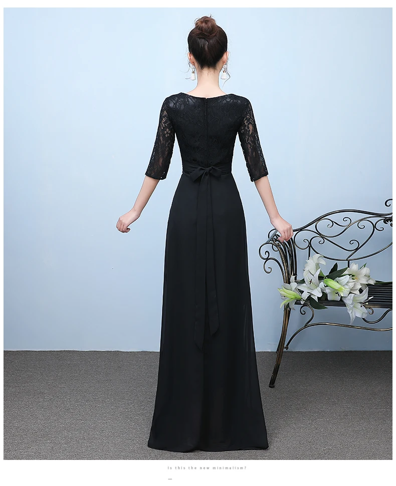 Модные черные вечерние платья с коротким рукавом Robe De Soiree длинные кружевные вечерние платья размера плюс