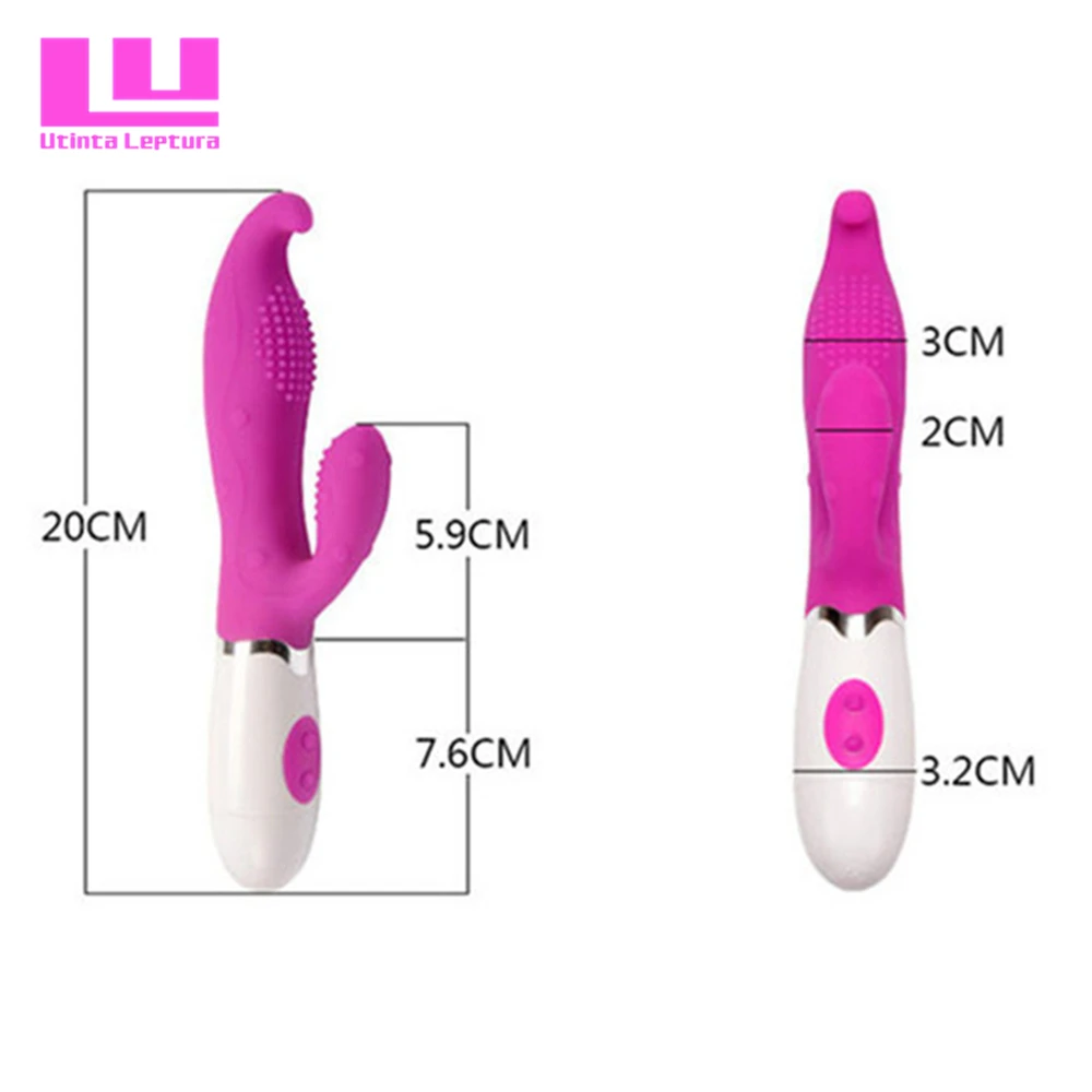 Женская мастурбация дилдо вибратор клитор и G-Spot Вибратор массажер AV палочка