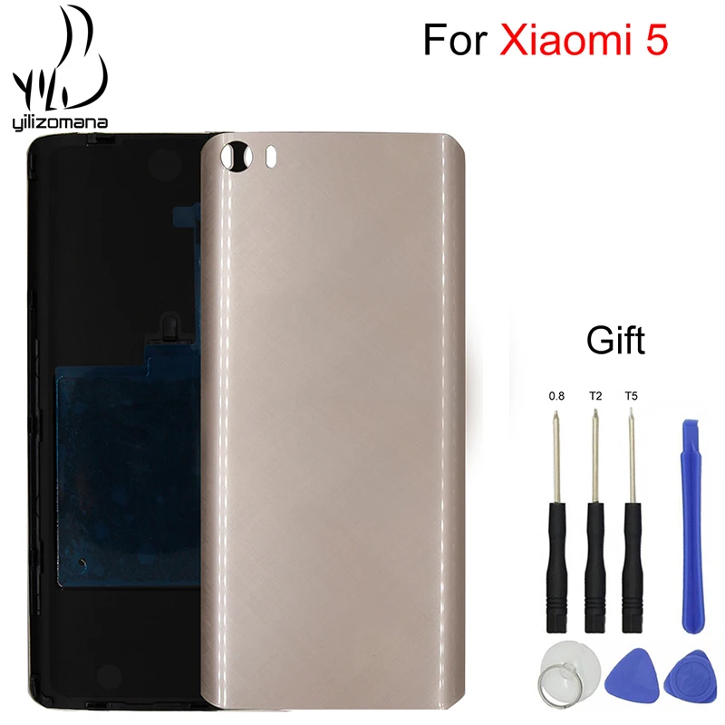 YILIZOMANA для Xiaomi Mi 5 сменная задняя крышка аккумулятора Оригинальный Корпус задней