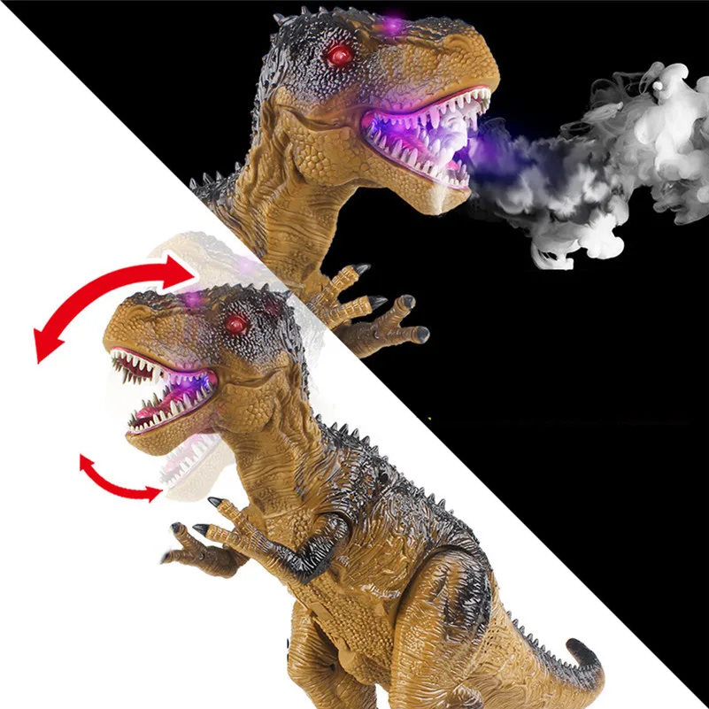 

Игрушка динозавр с дистанционным управлением, ходущий распылитель воды, рождественский подарок, рождественский подарок, детская игрушка в...