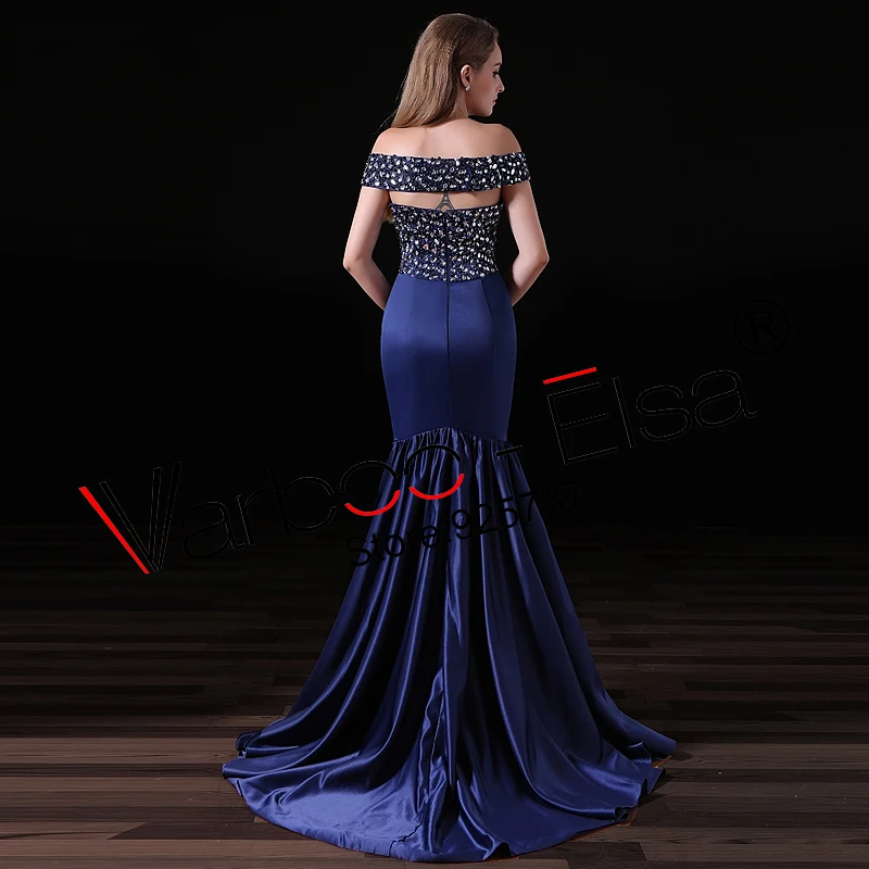 Женское атласное вечернее платье русалка с V образным вырезом|prom dresses|prom dresses longoff