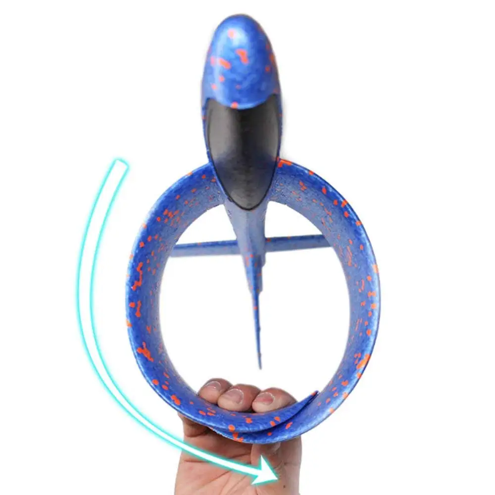 3 Pack 48cm Large Flying Gliders Airplane EPP Foam Hand Throw Aircraft Launch Glider Plane For Children Kids Outdoor Toy (S5 |