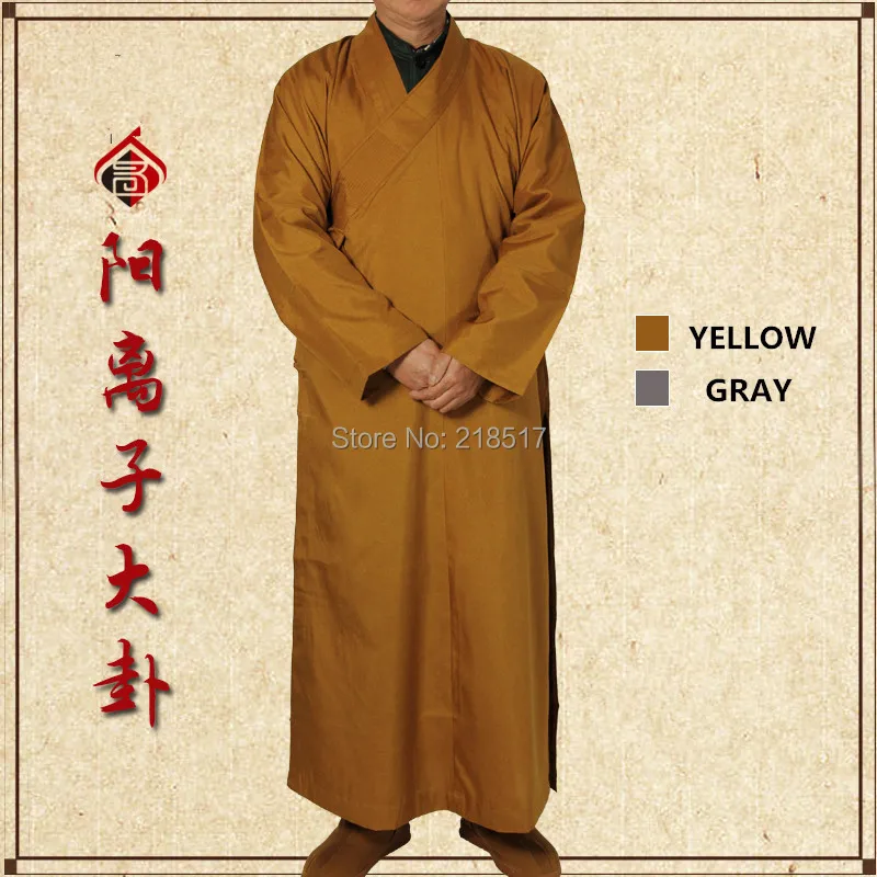 2 вида цветов шаолин храмовый костюм буддийский халат платье дзен буддизм одежда