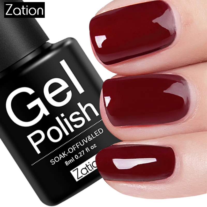 Зация ногтей Гибридный гель Lucky лак телесного цвета Цвет Nail Art Маникюр для дизайна
