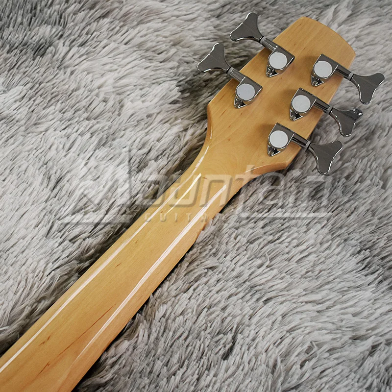 Горный электрический бас 5 струн мини-бас 34 в басах дерево клен бесплатная
