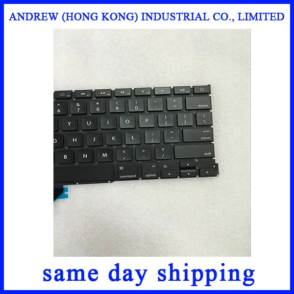 Совершенно новая клавиатура A1502 US для Macbook Pro Retina 13 &quotA1502 стандарт США 2013 2014 2015 EMC2678