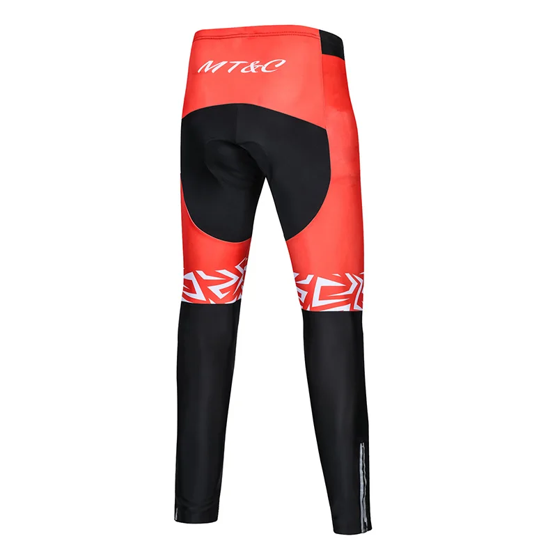 MT&ampC Red Lightning Stripes Cycling Jersey Set Breathable Clothes Quick Dry Gel Pad Bicycle Spring Autumn Sportswear Bike |