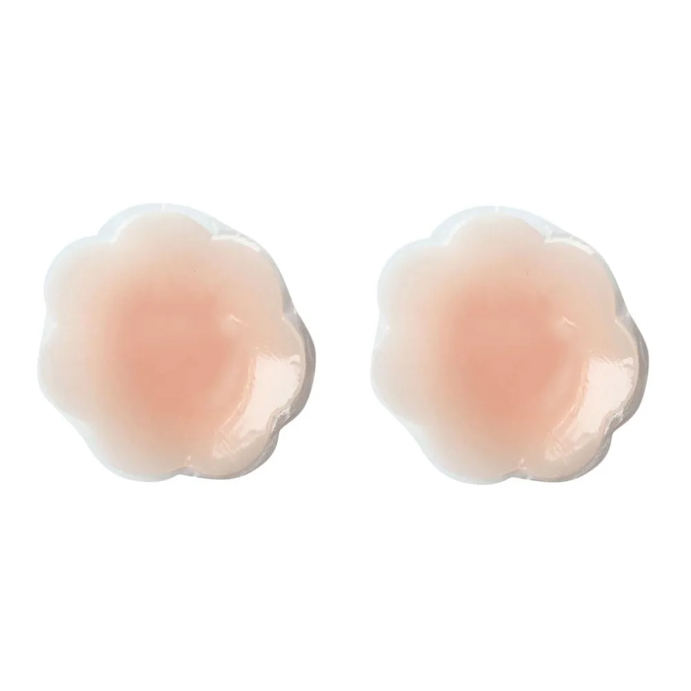 Наклейки на соски с эффектом потертости 1 пара невидимых силиконовых наклеек в