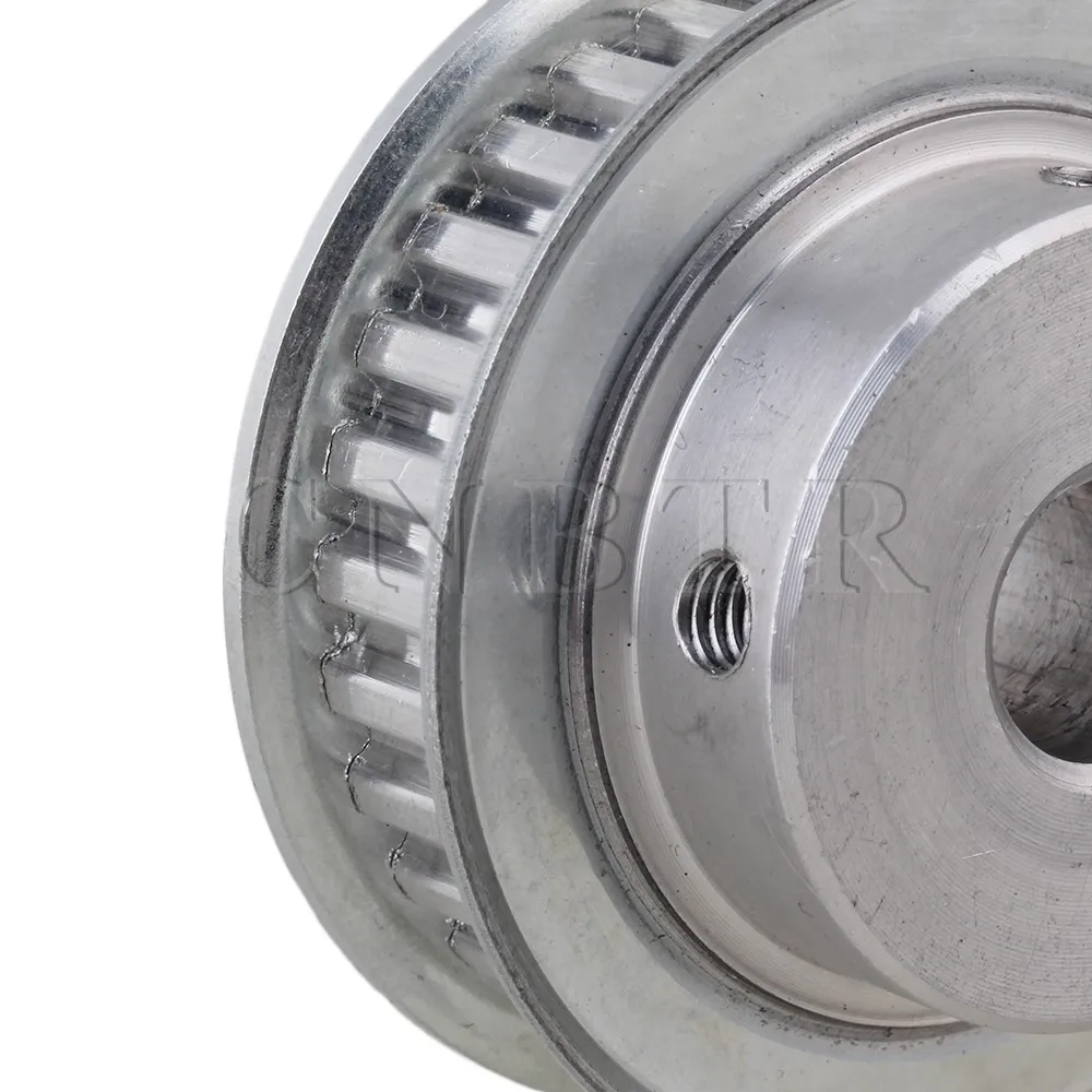 CNBTR XL Алюминиевый шкив ремня ГРМ 30T 12 мм с двойным фланцем|pulley products|flange type ball valveflange