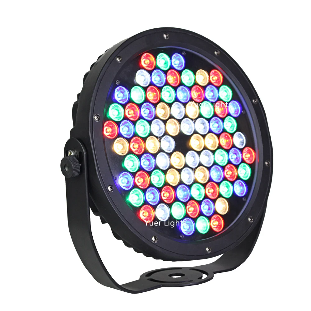 8 шт./лот Заводские продажи наружные светильники Par 78X3W RGBWY 5 цветов luce della lavata di Lusso