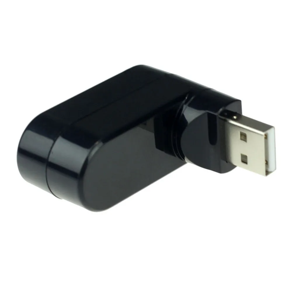 Новый 3 портовый КОНЦЕНТРАТОР USB 2 0 мини поворотный разветвитель адаптер Micro для